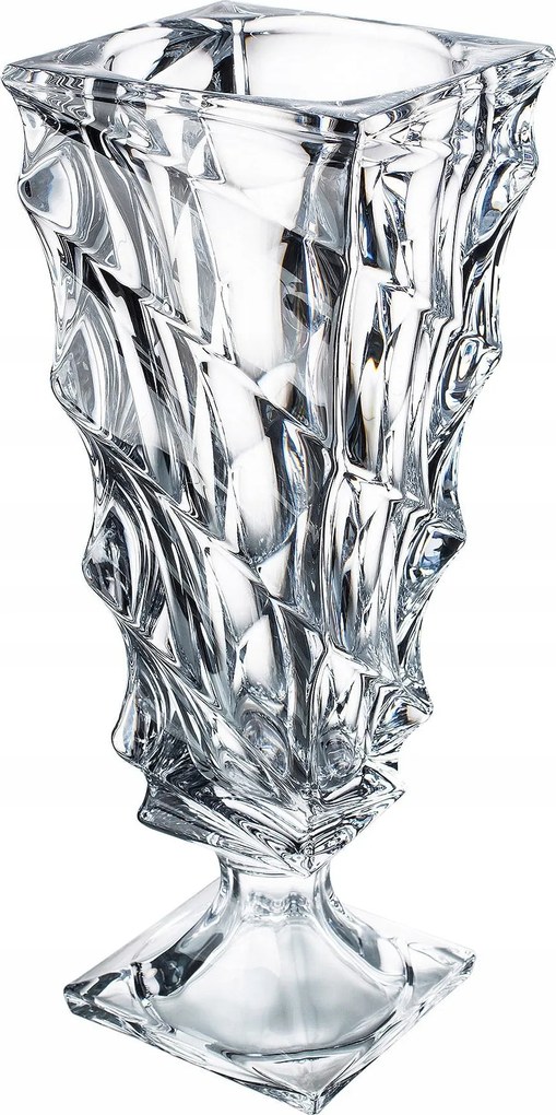 Bohemia Casablanca Üveg Virág Váza 39 cm Modern Flakon
