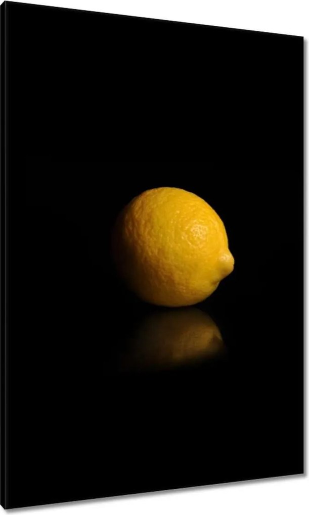Vászonkép 70x100 Citromsárga