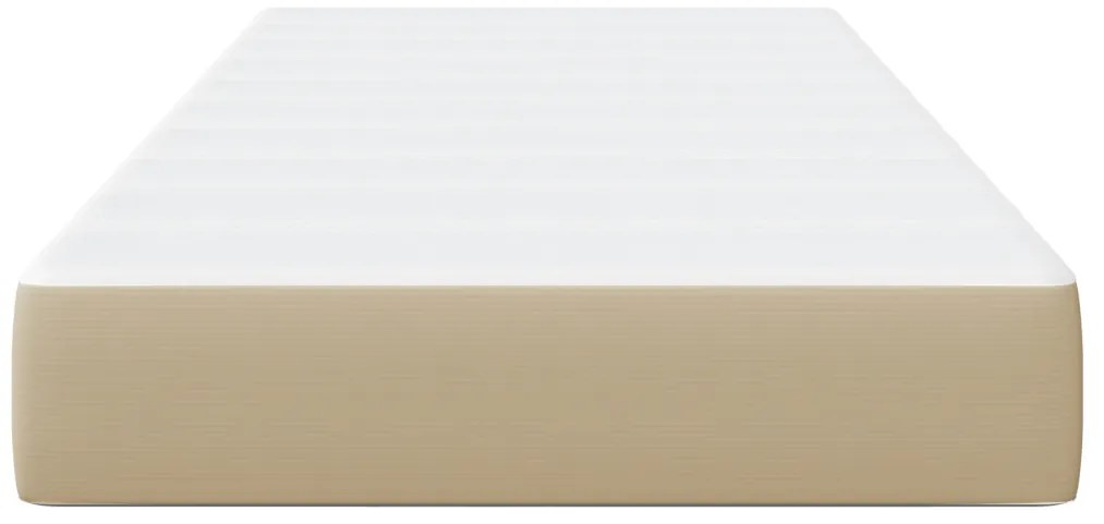 Zsebtavas matrac, világosszöld és szürke, közepes méretű, 90x200x20 cm, szövetből