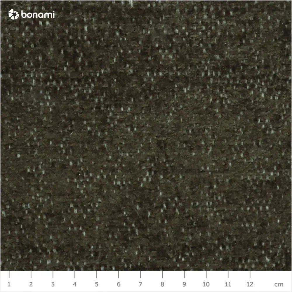 Zöld zsenília kinyitható-tárolóhelyes sarokkanapé (bal oldali-L alakú) Everest – Bobochic Paris