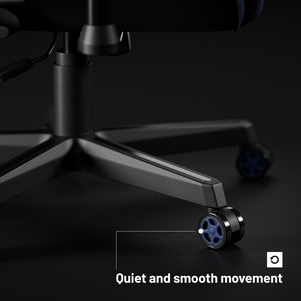 Diablo X-Starter sötétkék szövet játék szék