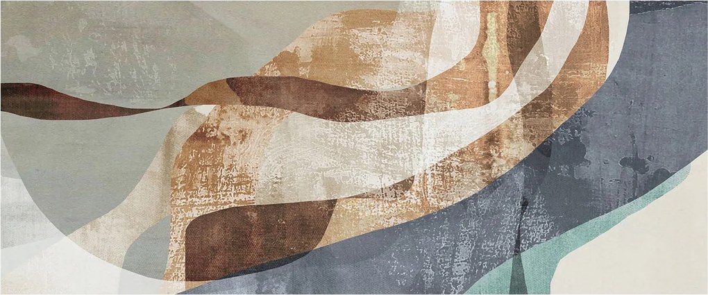 Fotó Fali tapéta Falfestmény Absztrakt kompozíció 250x104