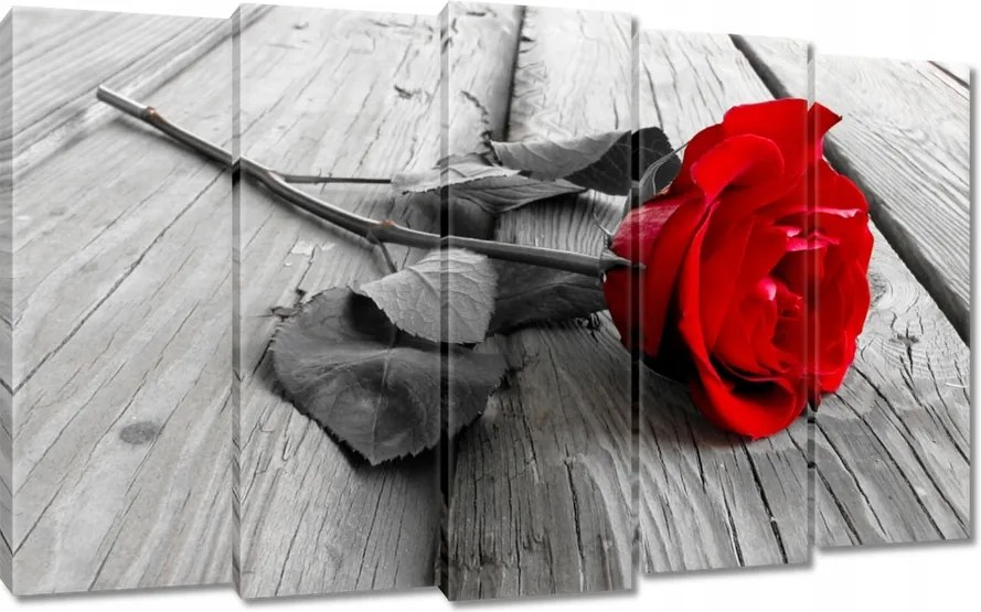 Vászonkép 150x95 Rózsa a hídon