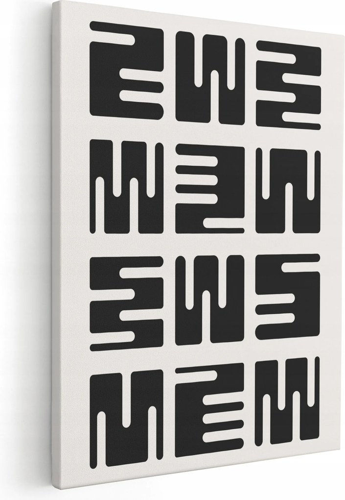 Modern Absztrakt Geometriai Kép 50x70 cm *sokféle minta*