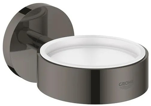 Grohe Essentials tartó pohár nélküli hard graphite 40369a01 G40369A01