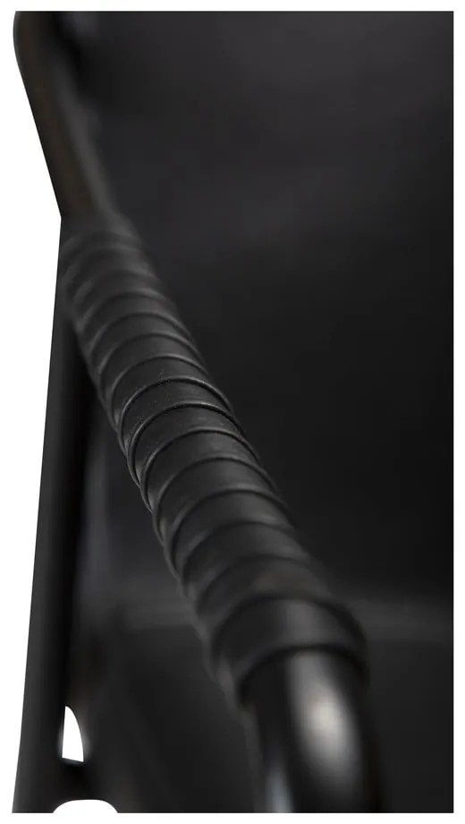 Boto fekete műbőr bárszék, magasság 95 cm - DAN-FORM Denmark