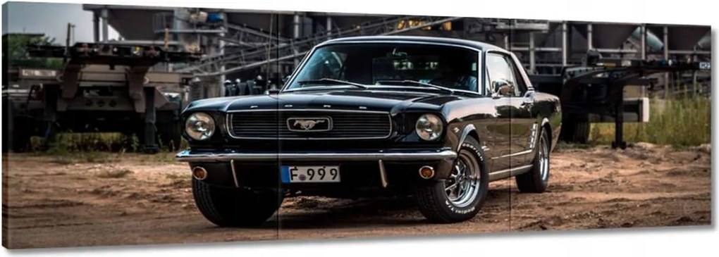 Képek 150x50 Fekete Ford Mustang Auto