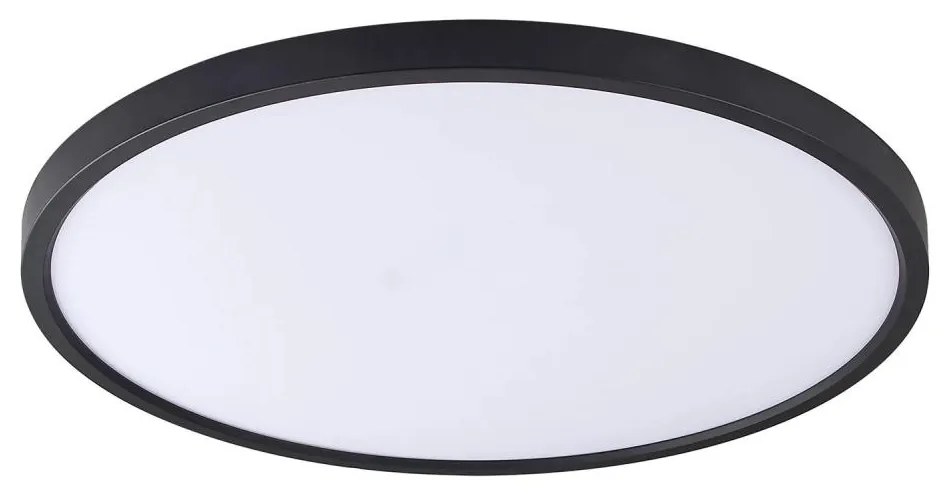 Zuma Line WM-BP1108-S-BL- LED mennyezeti lámpatest CAMI LED/36W/230V átm. 40 cm fekete