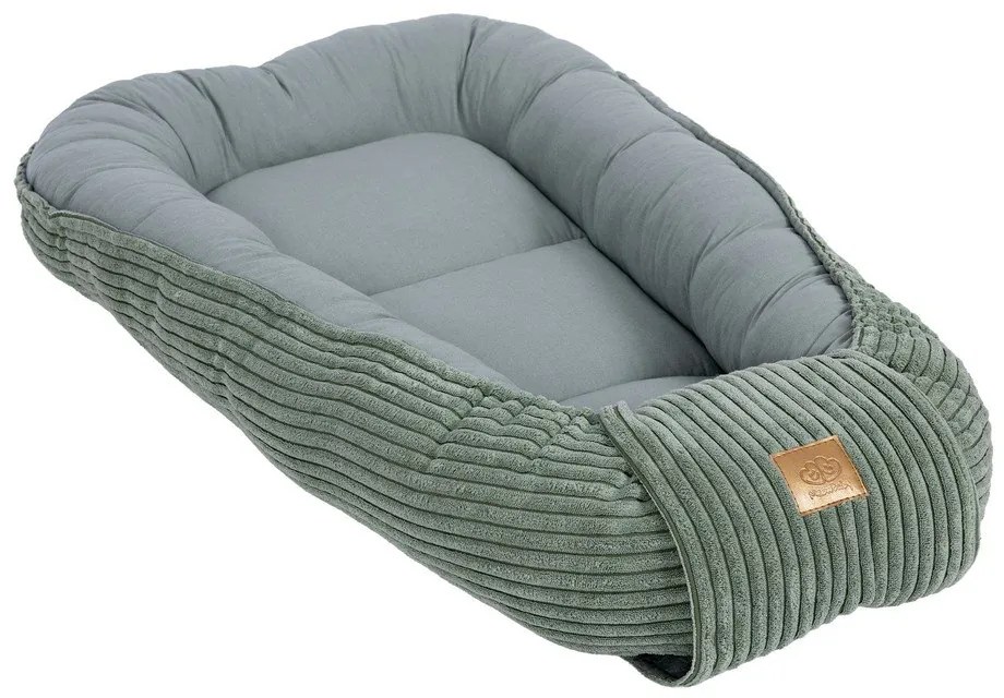 Zöld babafészek 55x83 cm – Meowbaby