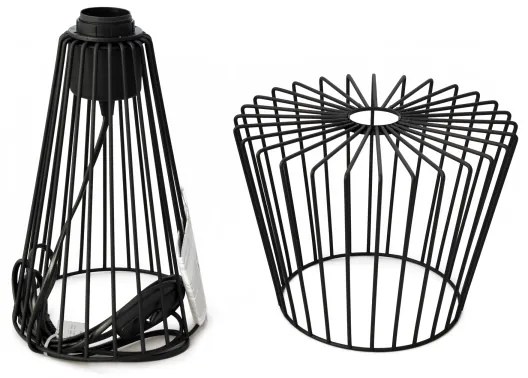 Asztali lámpa TORRI 1xE27/15W/230V fekete