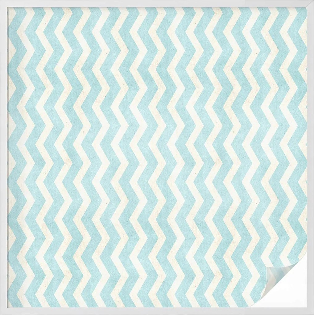 Szélvédőfólia Ablak Adatvédelem Cikk-cakk kék 100x100