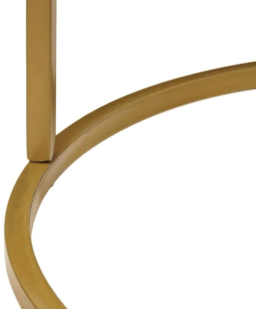 vidaXL Fészkelt Kávézó Asztalok 3 pcs Méz barna Tömör mangófa és acél