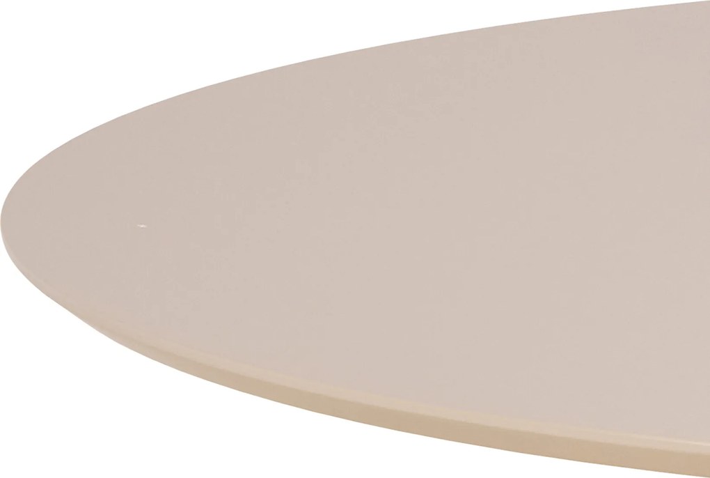 MAZZONI EXPORT KORFU Bézs (Kasmír) - KEREK ASZTAL 110 cm KONYHÁBA ÉTKEZŐBE NAPPALIBA FURNÉR