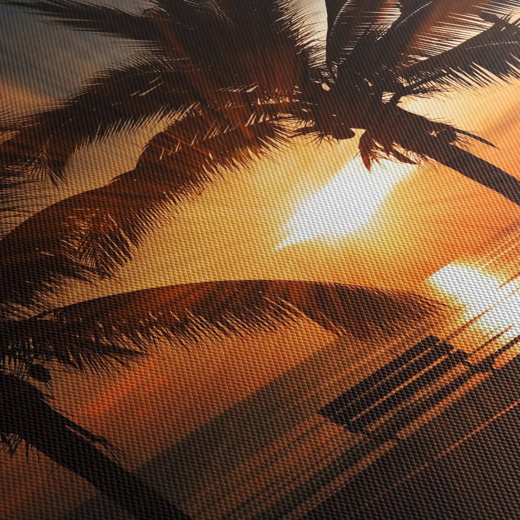 Kép - Tengerre néző kilátás (órával) (90x30 cm)