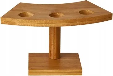 Bambusz állvány tálca tölcsérekhez 7,6 x 16 cm 1db