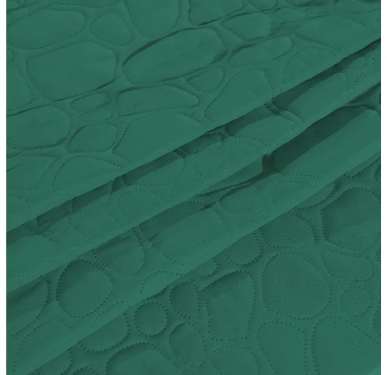 STONE zöld ágytakaró Méret: 200 x 220 cm