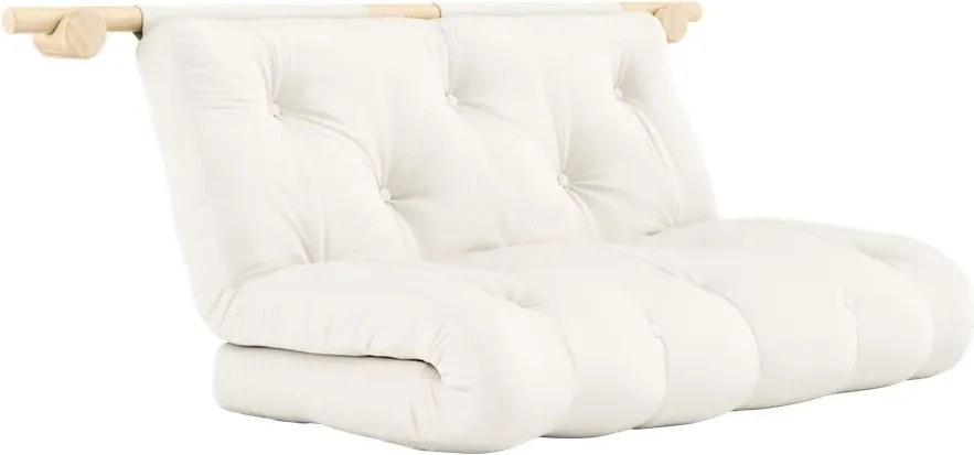 Natúr színű kinyitható kanapé 135 cm Hooked – Karup Design