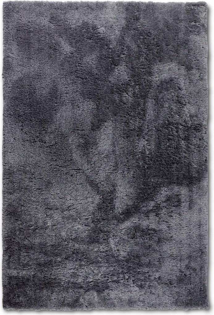 Plüss szőnyeg nappaliba 200x290cm- Olaf, grafit,puha sörték