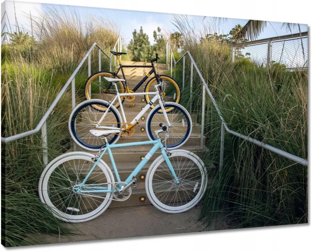 Vászonkép 70x50 Kerékpárok Két kerék