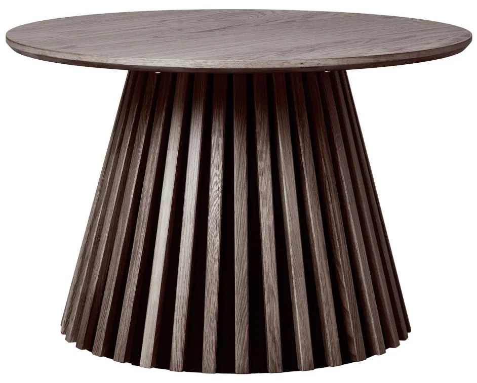 Osaka dohányzóasztal tölgy furnér, füstölt ø70x45 cm