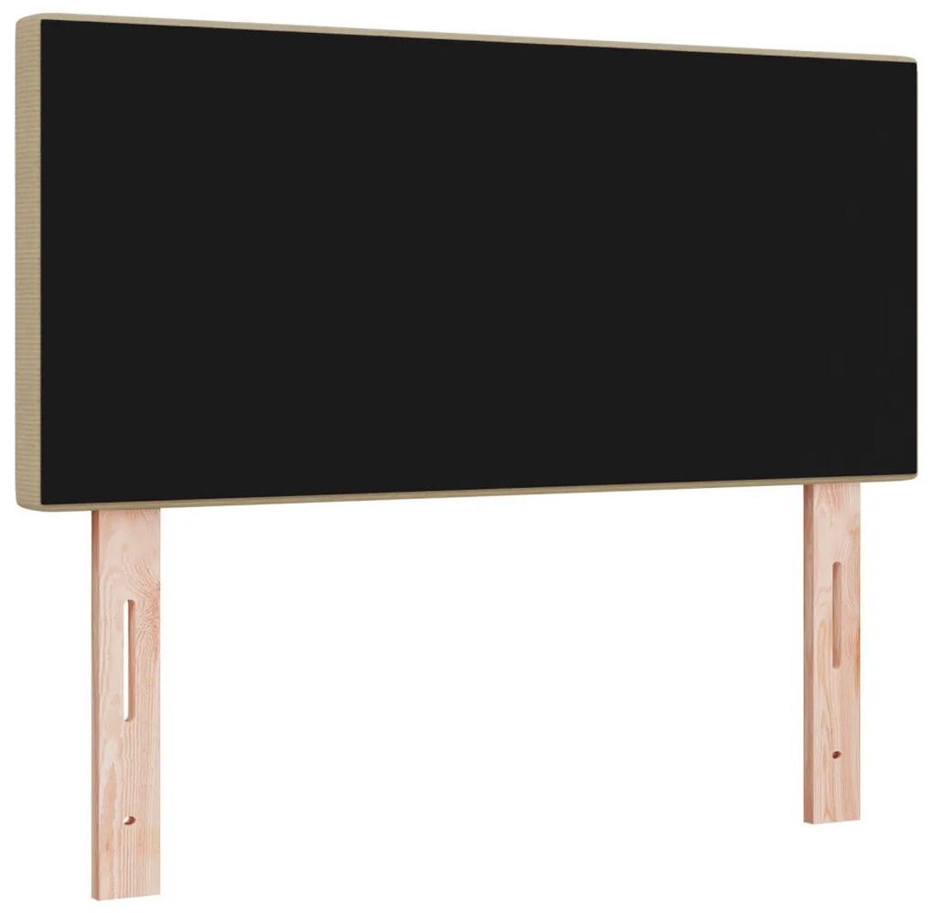 Fejtámla Egyszerű Design Világosszürke Zöld 80 cm Vállalhó Szövet