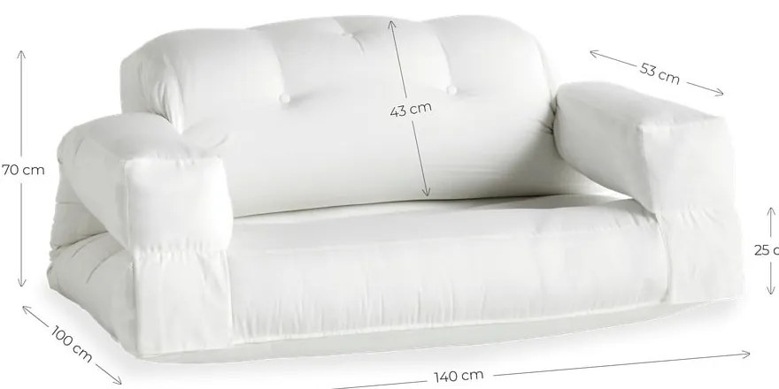 Design OUT™ Hippo Beige kinyitható bézs kültéri kanapé - Karup Design