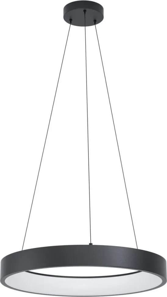 EGLO 900068 MARGHERA-Z Modern Led Függesztett Lámpa Fehér, Fekete LED IP20