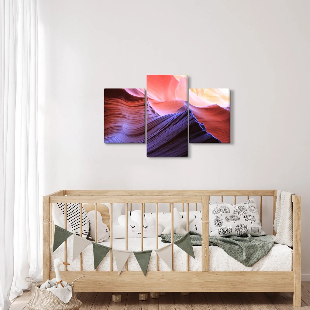 Kép - színes homok (90x60 cm)