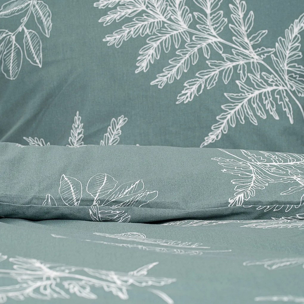 4Home Fern pamut ágyneműhuzat, 140 x 200 cm, 70 x 90 cm, 140 x 200 cm, 70 x 90 cm