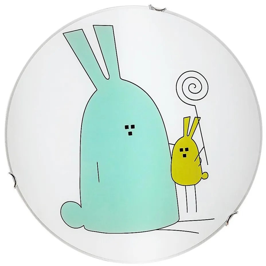 Rabalux 71279 - FLAPPY gyermek mennyezeti lámpa 2xE27/60W/230V