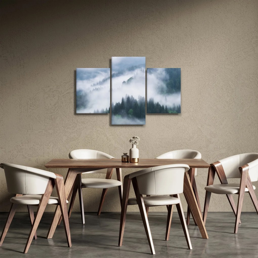Kép - Fák a ködben (90x60 cm)