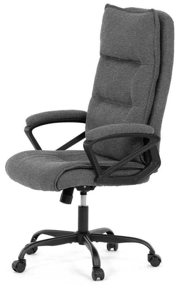 Scaun pivotant de birou confortabil, din țesătură, de culoare gri. KA-Y348