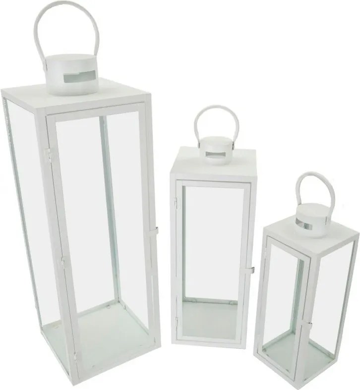 Fém lámpás 3 db-os (magasság 66 cm) – Mauro Ferretti