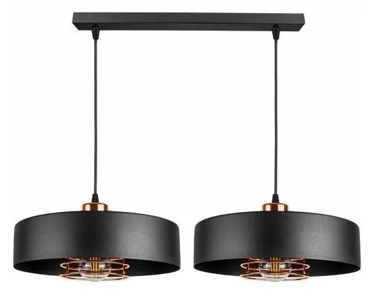 Csillár zsinóron VEST 2xE27/60W/230V