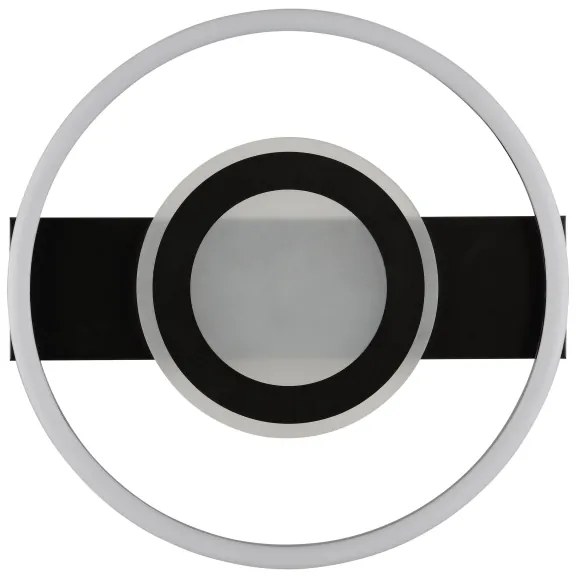 Brilliant -LED RGBW dimmelhető mennyezeti lámpatest MAUREEN LED/20W/230V 3000-6500K fekete+ távirányító