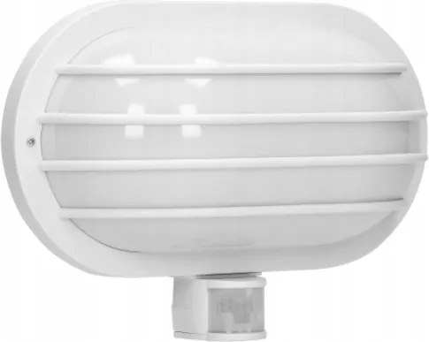 Fehér kerti lámpa mozgásérzékelővel E27 Orno