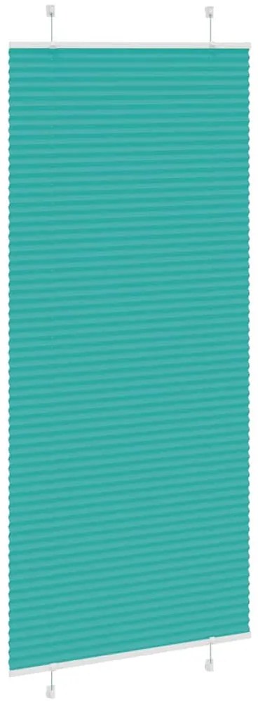 pliszírozott redőny Benzinzöld 85x200 cm szövetszélesség