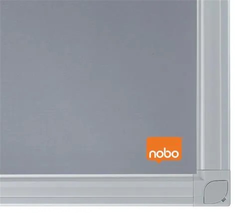 Üzenőtábla, alumínium keret, 60x45 cm, NOBO Essentials, szürke (VN5681)