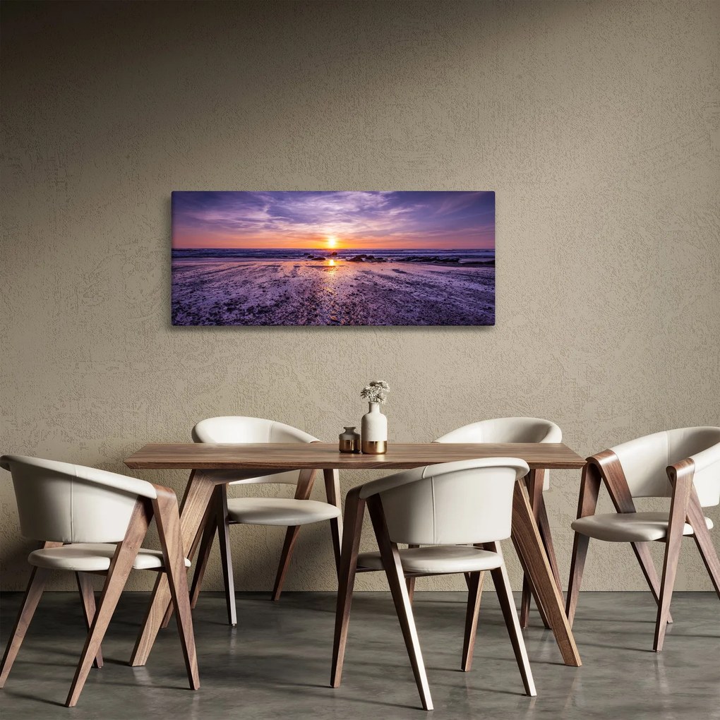Tengerparti kép - naplemente (120x50 cm)