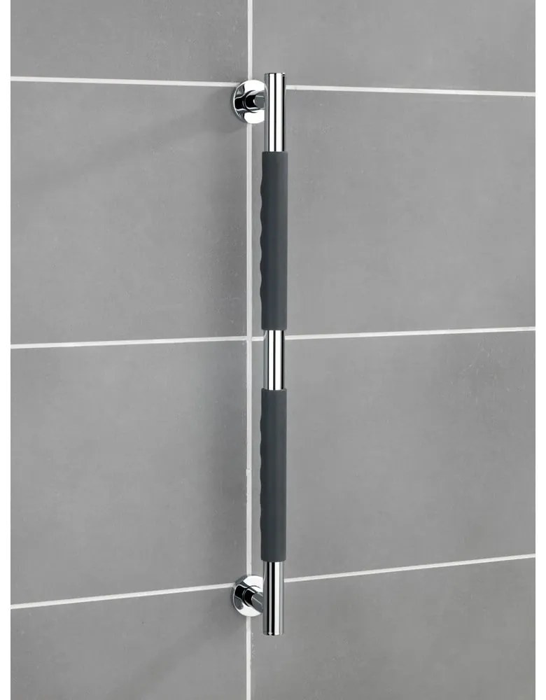 Fali rozsdamentes acél fürdőszobai kapaszkodó Secura – Wenko