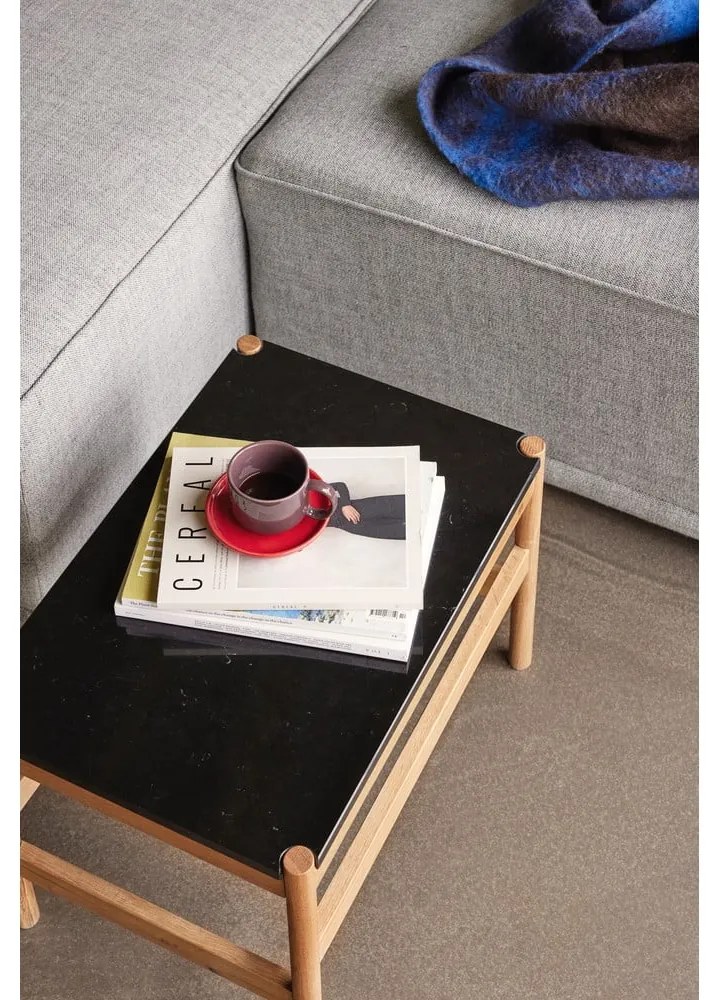 Márvány tárolóasztal 40x60 cm Raw – Hübsch