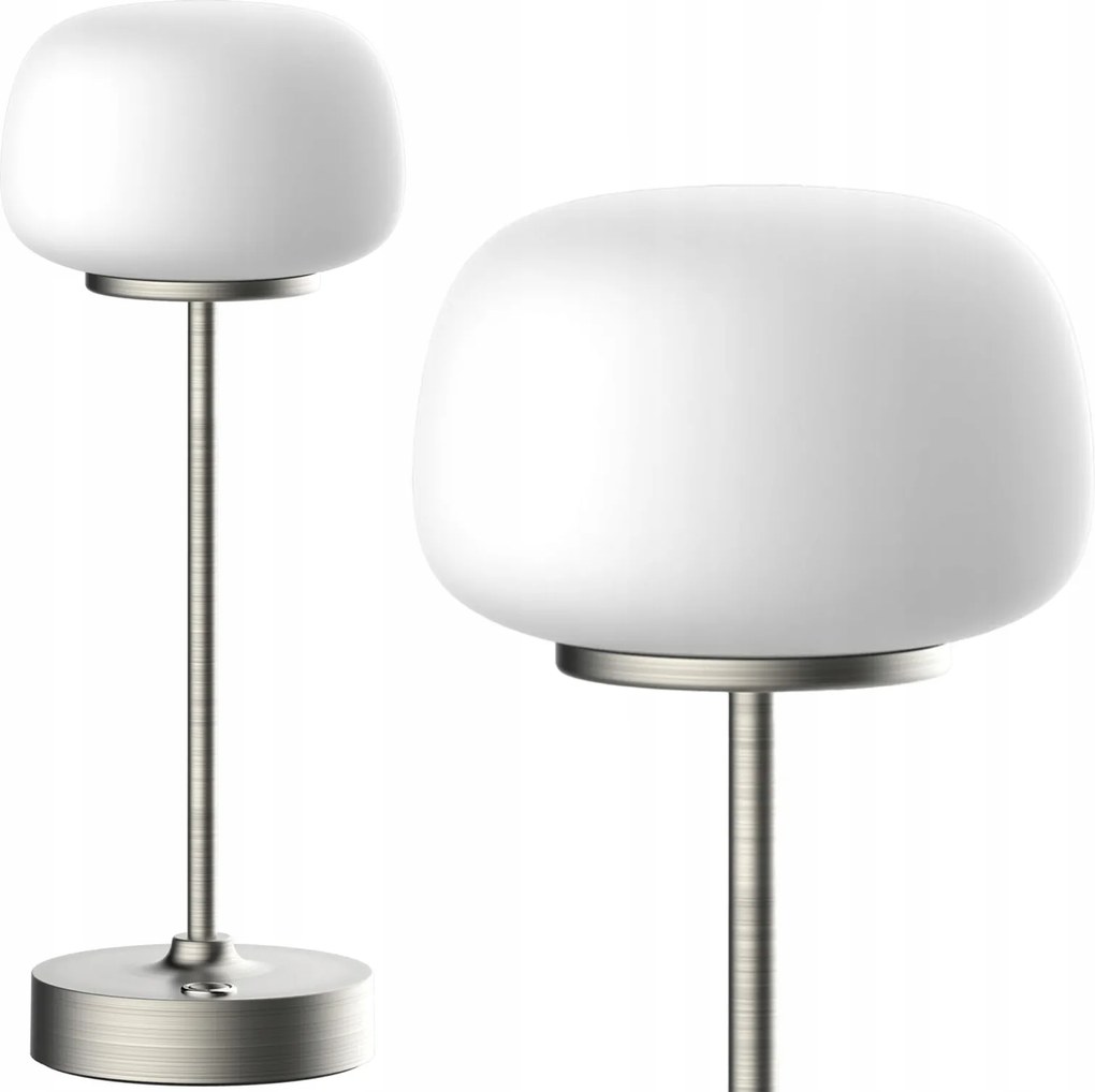 Asztali Dekoratív Lámpa 1.8W Ezüst Rimini Sanico Goldlux