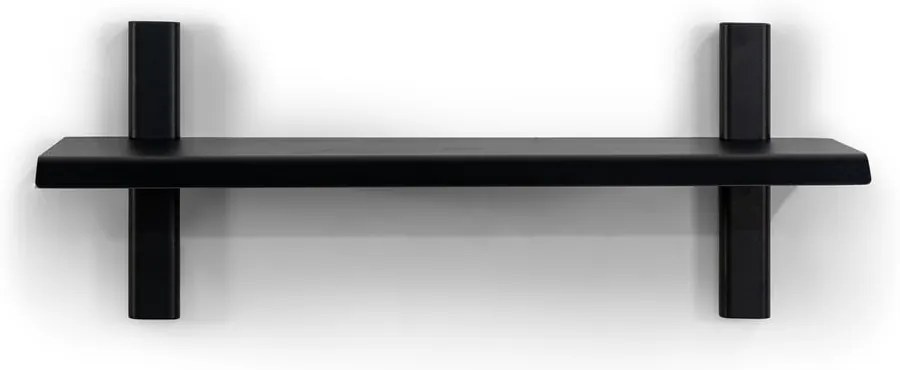 Fekete fém fali polc 60 cm Hola – Spinder Design