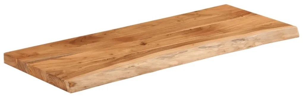 tömör akácfa téglalap alakú asztallap 90 x 40 x 2,5 cm