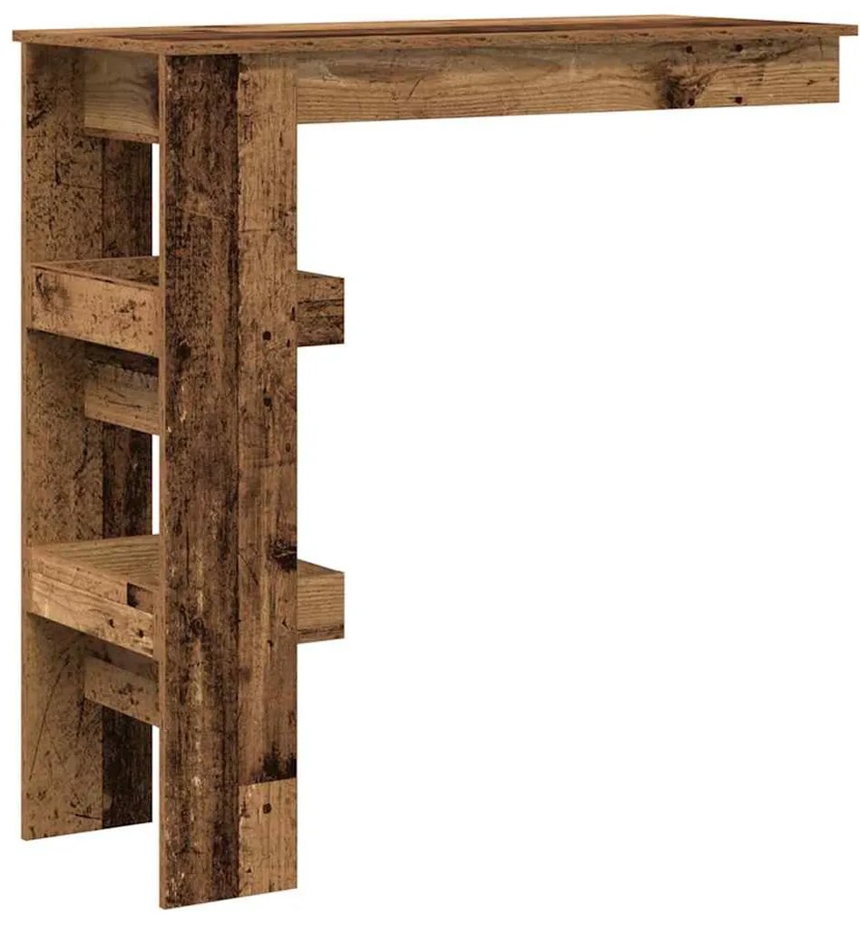 fali bárasztal Régi fa 102x45x103,5 cm Gépi fa