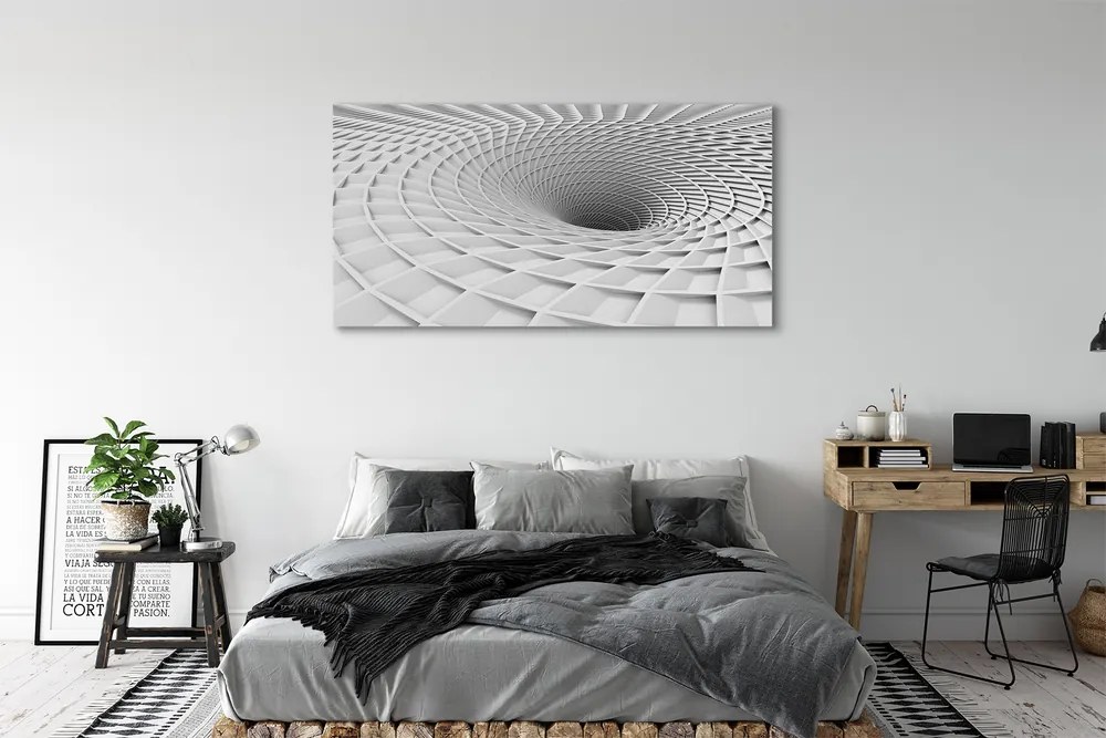 Canvas képek 3d geometriai garat 100x50 cm