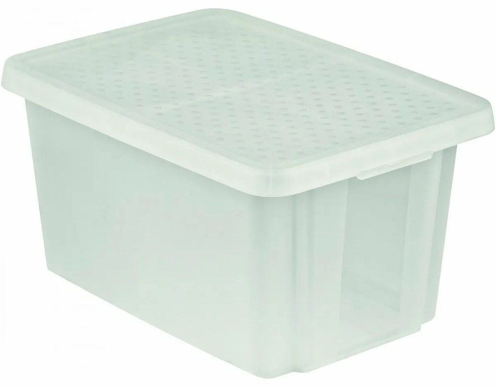 Curver Essentials tárolódoboz fedéllel 45 l , átlátszó, 45 l