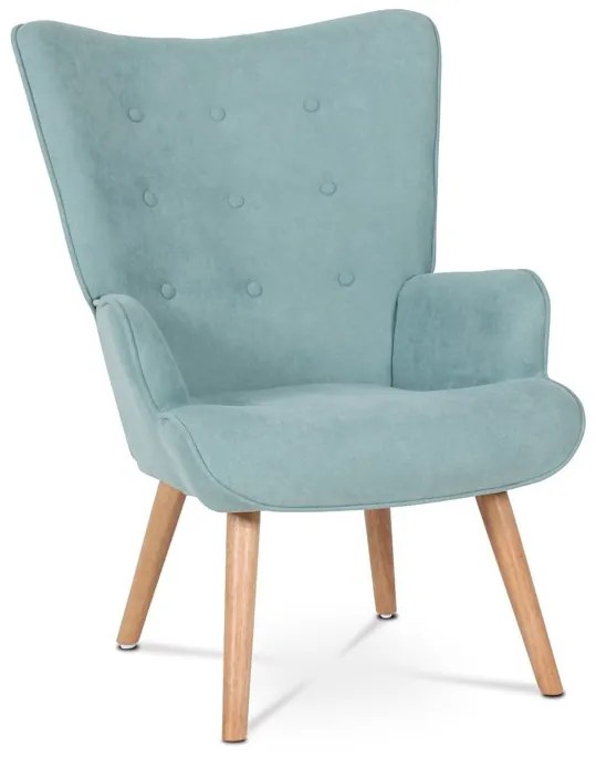 Kék Szövet U‑Fotel. AK-302 BLUE2