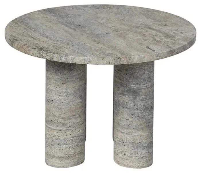 Kő kerek tárolóasztal ø 52 cm Volos – Blomus