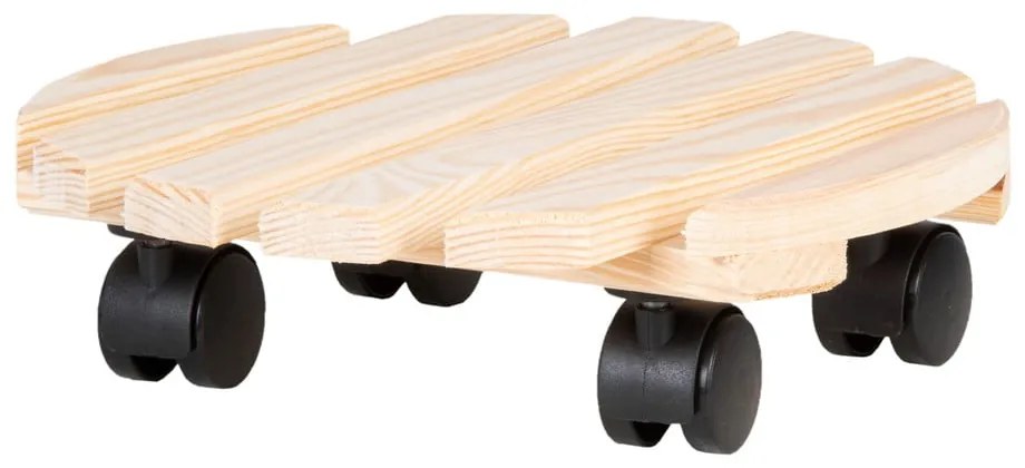 Fa gurulós virágállvány ø 29 cm (magasság 8 cm) Indoor &amp; Outdoor – Esschert Design